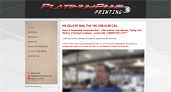 Desktop Screenshot of platinumplusprinting.com